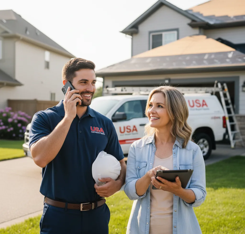 USA Roof Repair Experts customer support in Centerport